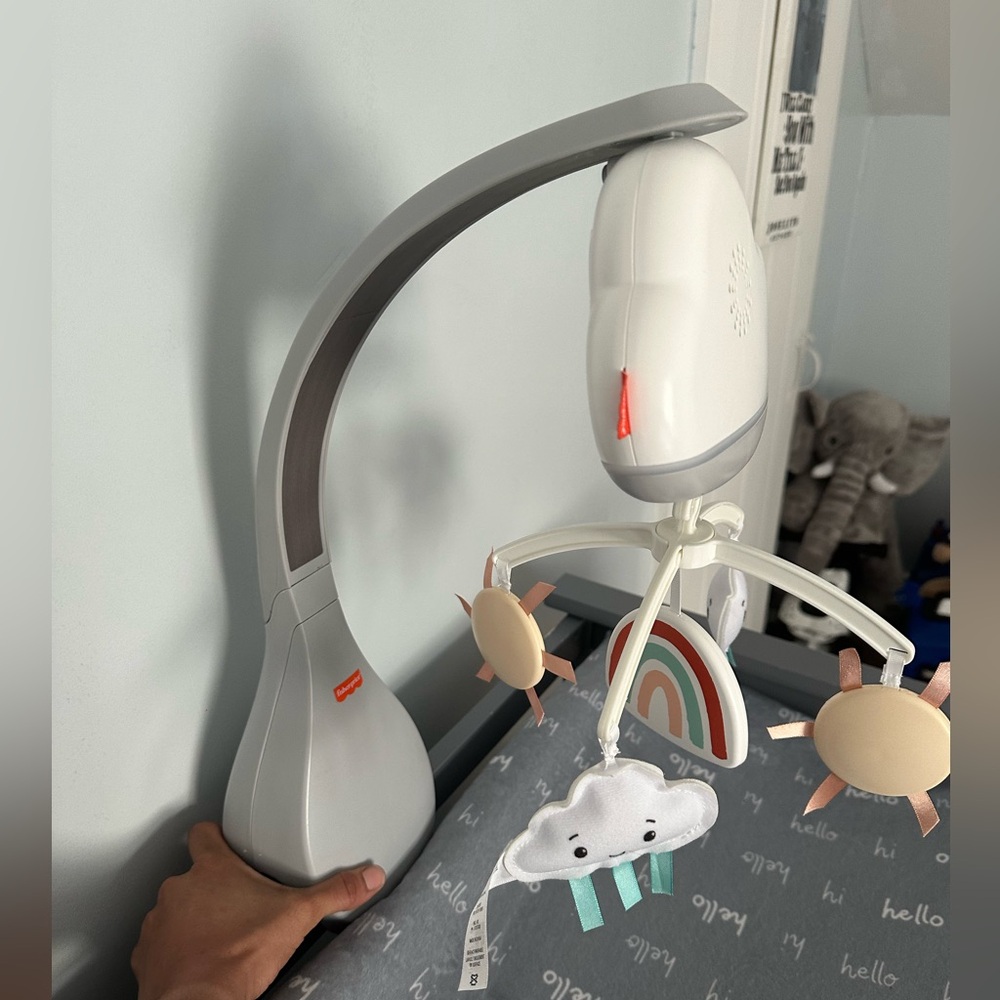 Fisher-Price Sound Machine Bedside & Tabletop Soother with Music & Nightlight - Picture 3 of 12